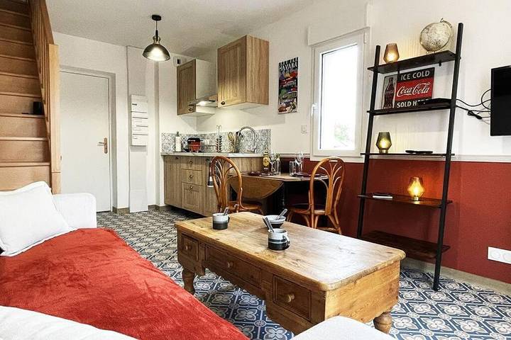 Gîte pour 6 personnes, avec Terrasse et Jardin dans Aéroport de Nantes-Atlantique