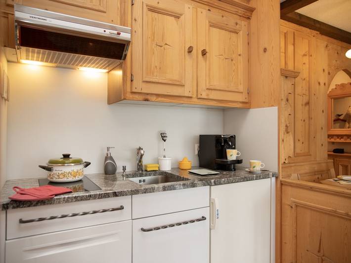 Ferienwohnung für 2 Personen, mit Garten und Terrasse sowie Sauna und Ausblick, mit Haustier in Graubünden - 4