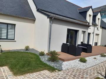 Chambre d’hôte pour 2 personnes, avec vue ainsi que jardin et terrasse à Saint-Méen-le-Grand