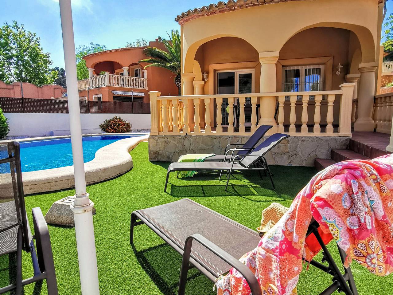 Mediterranean villa with private pool and air conditioning near El Arenal in El Tossalet, Jávea