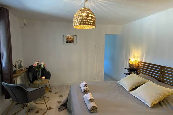 Appartement de vacances pour 2 personnes, avec jardin et terrasse