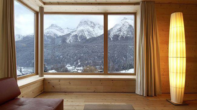 Jugendherberge Scuol - Einzelzimmer Dusche/Wc in Scuol, Unterengadin