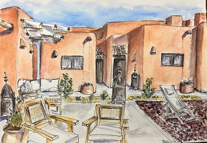 Apartamento de vacaciones para 2 personas, con vistas además de jardín y piscina - 1