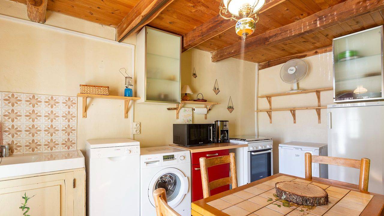 Maison de vacances pour 5 personnes avec terrasse in Saint-Germain-de-Calberte, Parc national des Cévennes