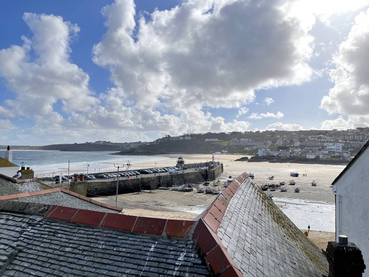 53) Slantways in St Ives, Cornualles