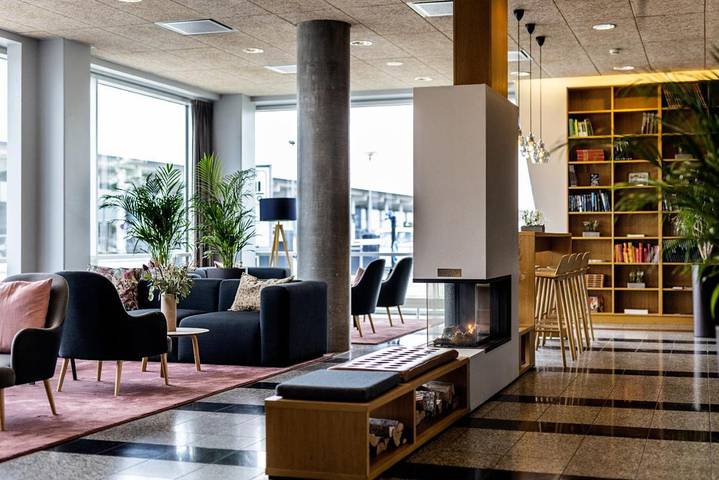 Hotel für 4 Personen, mit Terrasse und Ausblick in Aalborg