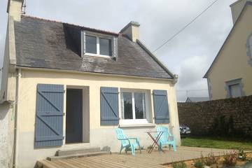 Gîte pour 4 personnes, avec jardin et terrasse à Esquibien
