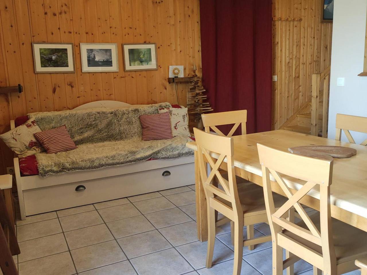 Chalet dúplex de 3 piezas para 7 pers. con terraza y aparcamiento gratuito in La Joue du Loup, Dévoluy (comuna)