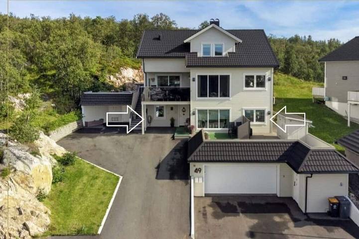 Ferienwohnung für 5 Personen, mit Balkon und Garten