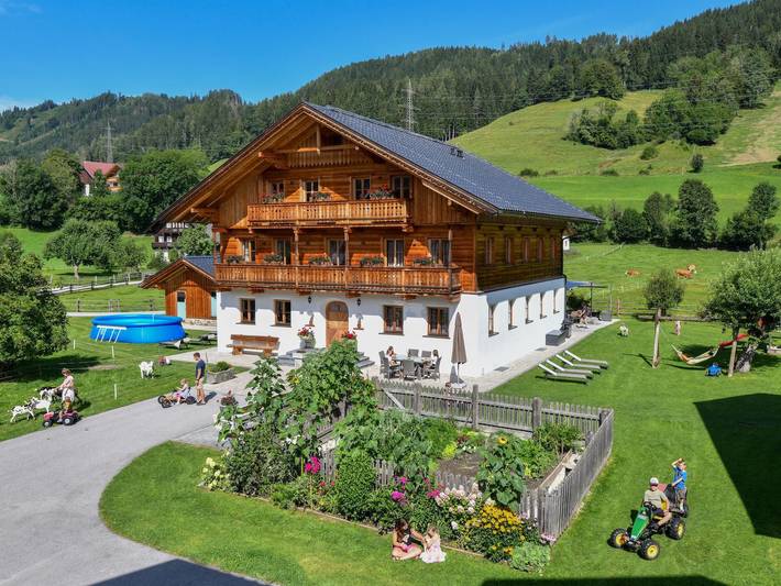 Bauernhof für 2 Personen, mit Garten und Balkon in Schladming