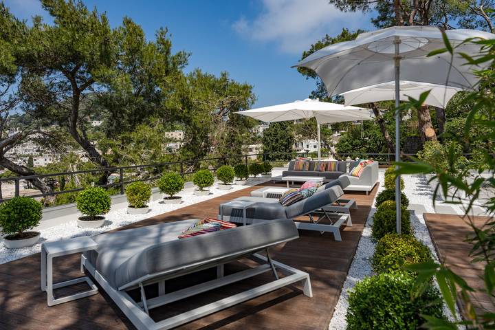 Ferienhaus für 6 Personen, mit Balkon und Whirlpool sowie Terrasse und Garten in Capri - 4