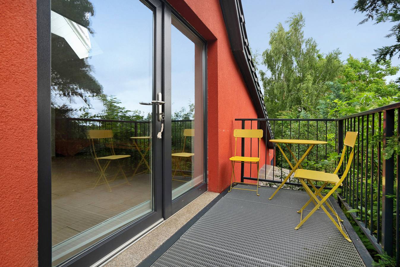 Ganze Wohnung, Ferienwohnung 'Storchensommer' mit Gemeinschaftsterrasse und Balkon in Grünow, Mecklenburg-Strelitz