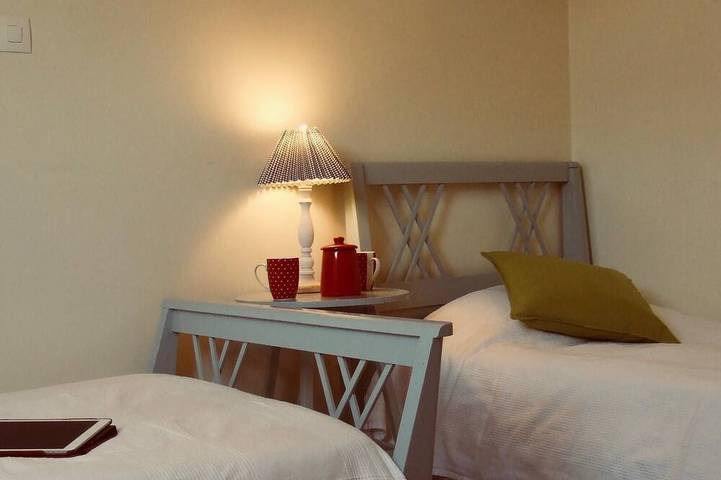 Gîte pour 7 personnes, avec jardin et terrasse à Saint-Laurent-de-Terregatte - 4