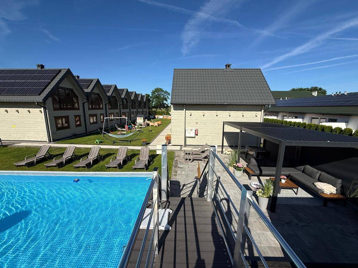 Domki Gala- blisko plaży, basen z podgrzewaną wodą , sauna , parking in Grzybowo, Baltic Sea Pomerania