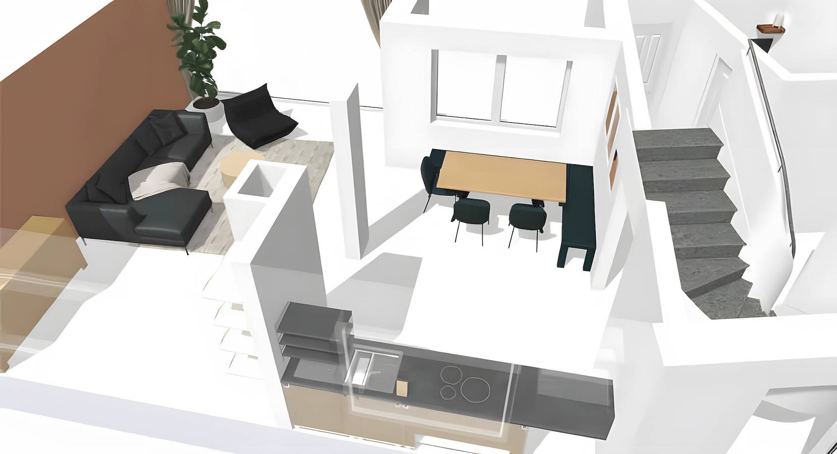 Casa de arquitecto de 120 m² con terraza privada, Wi-Fi y aire acondicionado in Büdingen, Wetterau