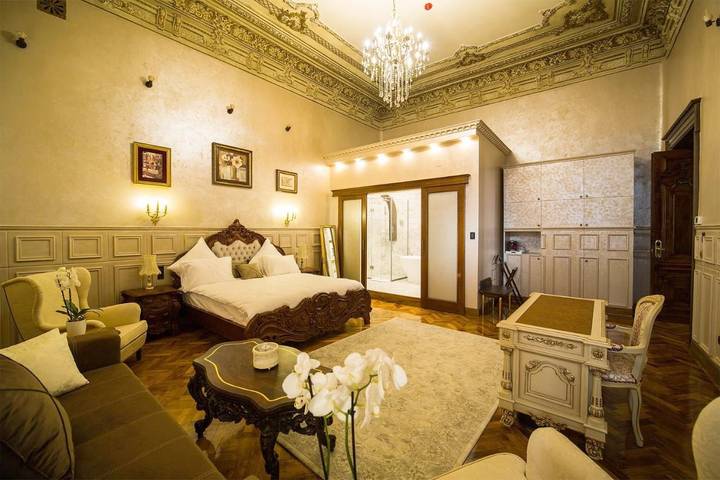 Hôtel pour 3 personnes, avec jardin et terrasse