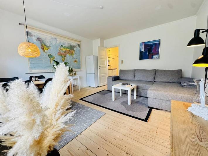 Ferielejlighed for 4 personer, med have i Aalborg