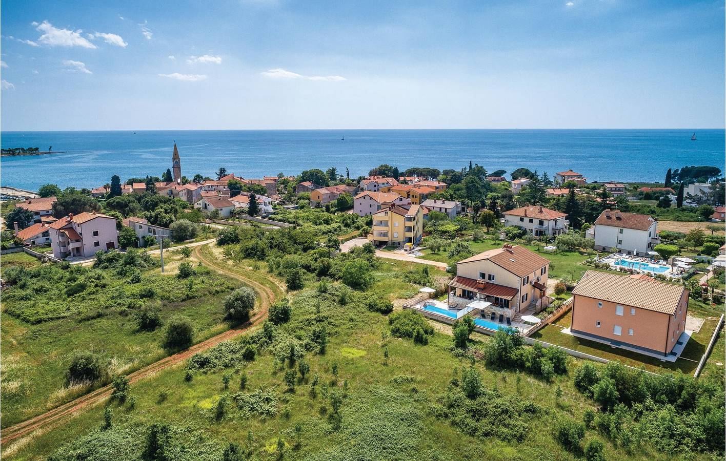 Ferienhaus für 6 Personen mit Terrasse in Lovrecica, Umag und Umgebung