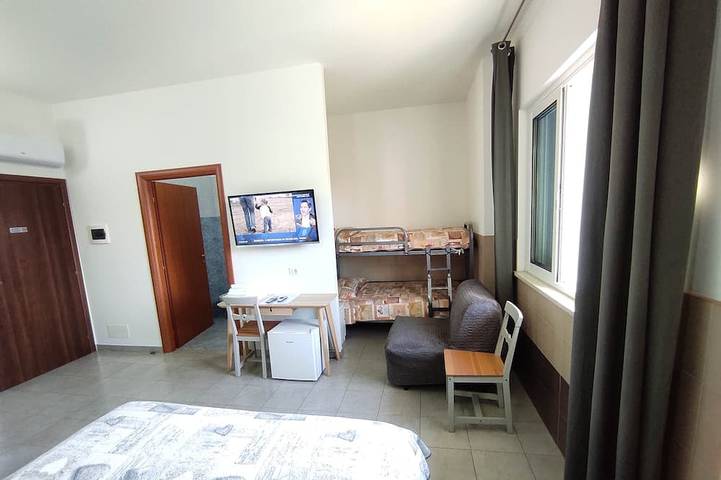 Chambre Familiale Traditionnelle avec Salle de Bains Privati in Sabaudia, Agro Pontino