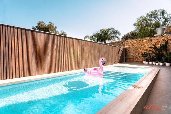 Maison d’hôte pour 4 personnes, avec terrasse ainsi que jacuzzi et piscine à San Giljan - 3