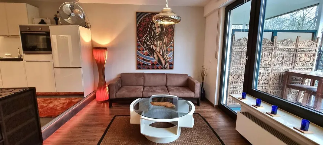 Apartamento de vacaciones para 2 personas, con vistas y jardín - 1