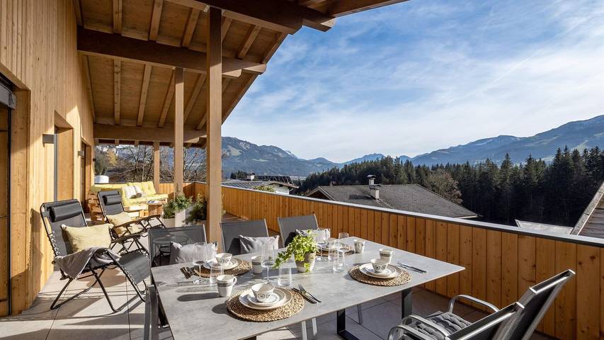 Chalet voor 6 personen, met terras in St. Johann in Tirol