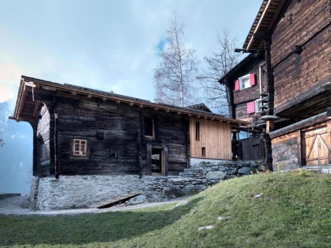 Huberhaus in Bellwald, Goms