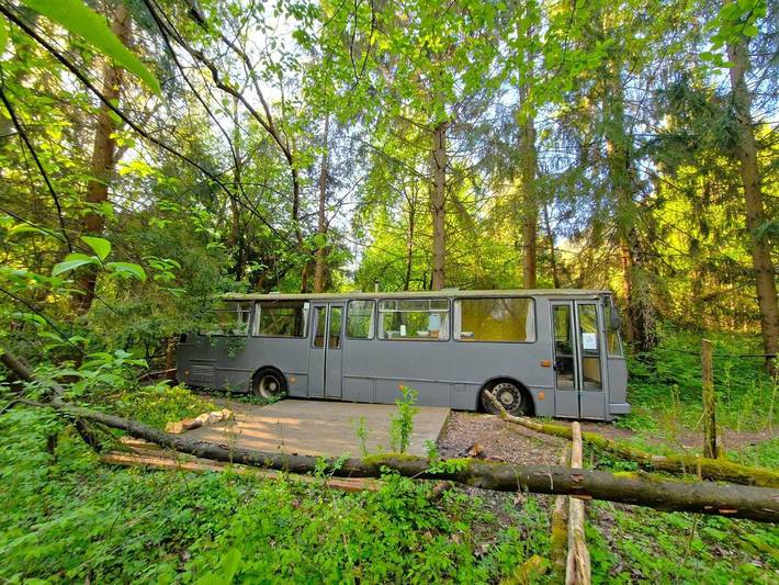 Camping für 4 Personen, mit Terrasse und Ausblick in der Slowakei