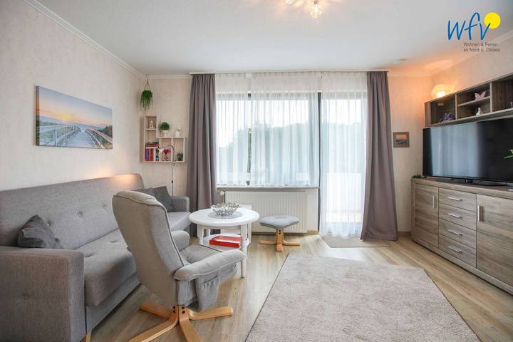 Ferienwohnung für 2 Personen, mit Garten und Balkon auf Borkum - 3