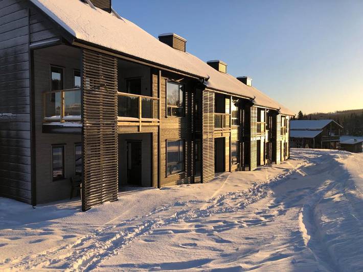 Lägenhet för 6 Personer, med utsikt samt balkong och bastu i Funäsfjällen