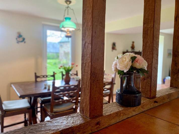 Location de vacances pour 10 personnes, avec jardin à Pleslin-Trigavou - 4