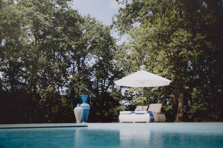 Chambre d’hôte pour 2 personnes, avec Terrasse et Jacuzzi ainsi que Jardin et Piscine à Saint-Jean-de-Marsacq