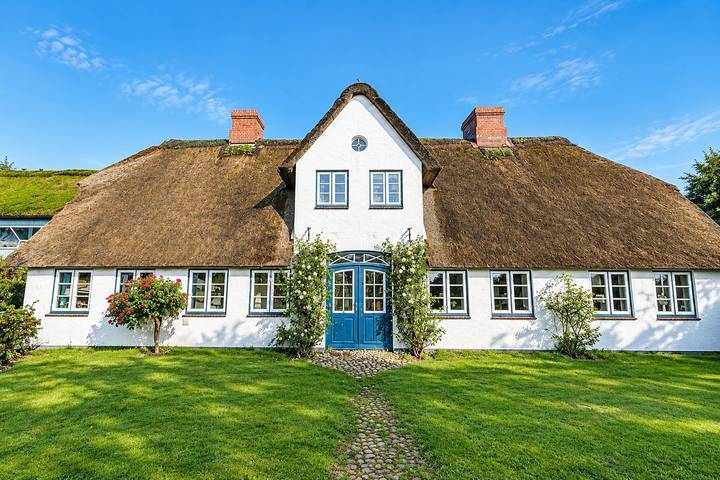 Ferienwohnung für 4 Personen, mit Terrasse und Ausblick in Tinnum