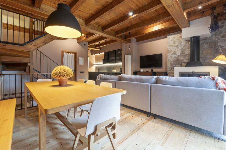 Maison de vacances pour 8 personnes avec terrasse in Naut Aran, Baqueira Beret