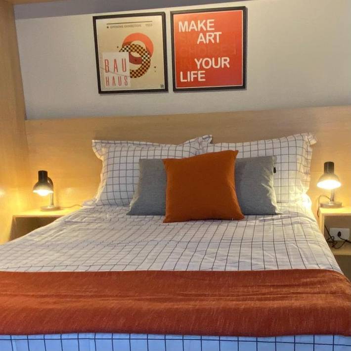 Casas e apartamentos de temporada para 2 pessoas, com jardim e terraço na Liberdade