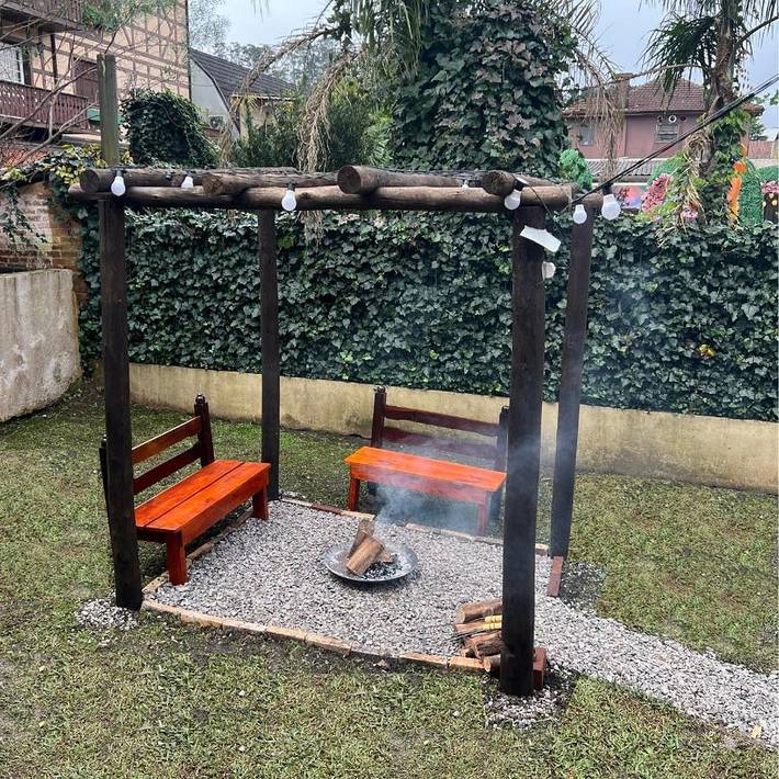 Casa de férias para 9 pessoas, com jardim em Gramado