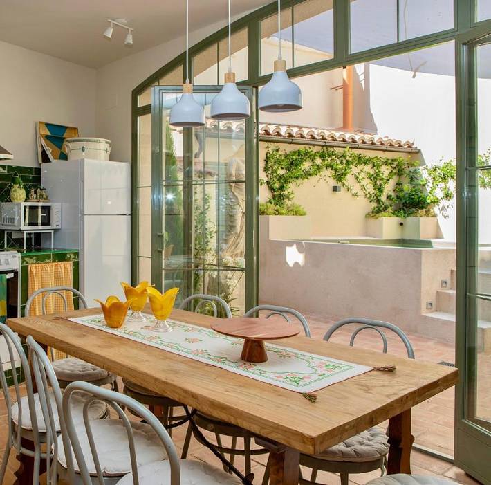 Apartamento para 10 personas, con vistas además de piscina y jardín en Oropesa