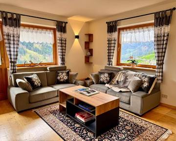 Gîte pour 6 personnes, avec jardin et vue à Selva di Cadore