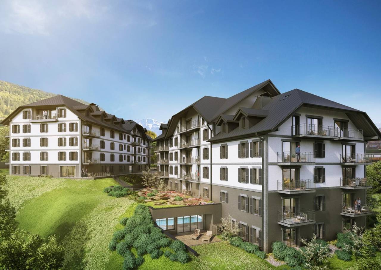 Appartement entier, Tsv Les Sources de Canopée 2p4p Mansarde in Saint-Gervais-les-Bains, Pays du Mont-Blanc