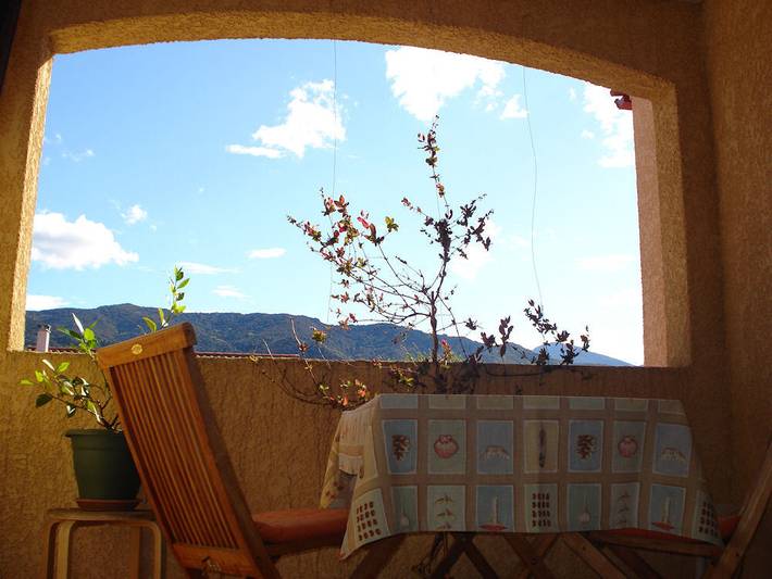 Chambre d’hôte pour 2 personnes, avec balcon dans les Pyrénées-Orientales
