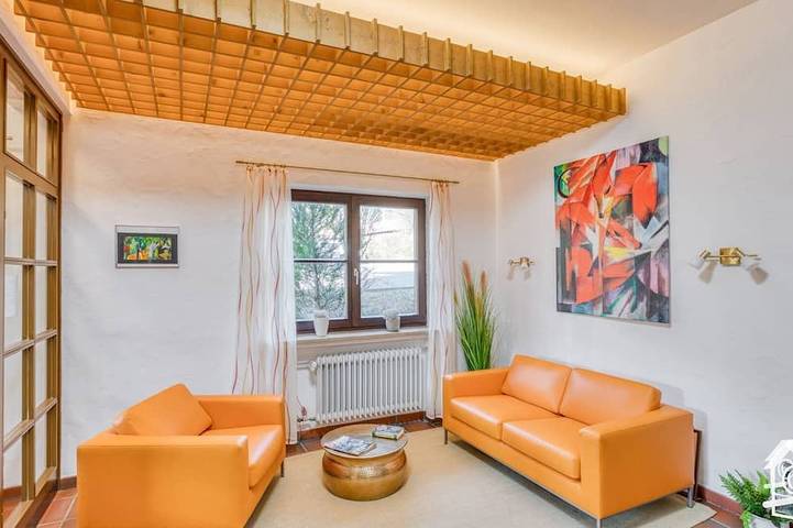 Ganze Wohnung, Ferienwohnung am Walchensee,W-Lan, mit eigenem Seegrundstück+Pkw Parkplatz in Walchensee