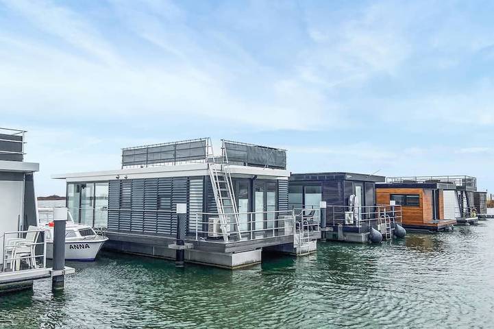 Hausboot für 4 Personen, mit Terrasse - 1