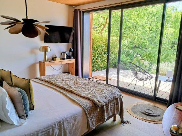Chambre d’hôte pour 2 personnes, avec piscine ainsi que jardin et vue à Apt - 2