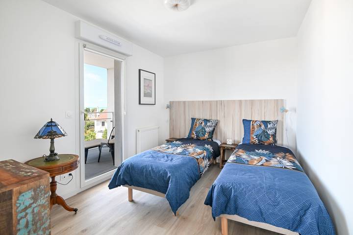 Appartement entier, Chez Nathalie - Appt avec terrasses proche plage in Donville-les-Bains, Côte de la Déroute
