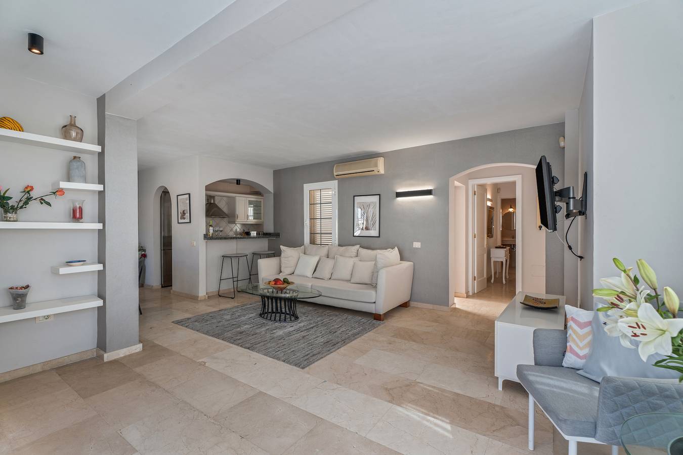 Ferienvilla 'La Caleta Seaside mit Pool' mit Meerblick, Wlan und Klimaanlage in La Caleta, Adeje