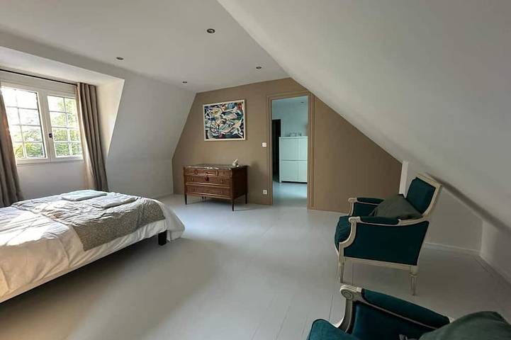 Location de vacances pour 8 personnes, avec terrasse ainsi que sauna et jardin, animaux acceptés dans Plage du Petit Ailly - 4