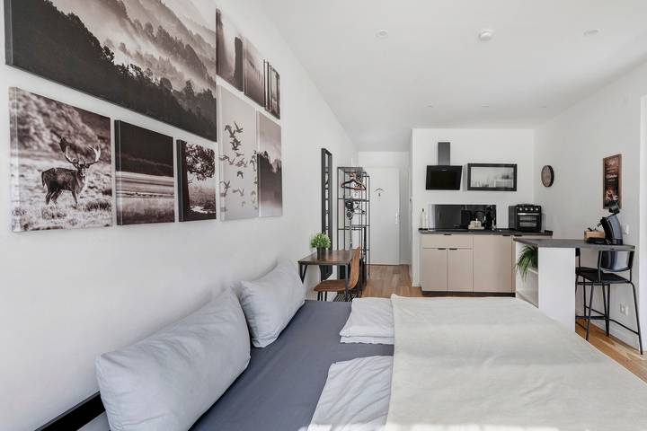 Ferienwohnung für 2 Personen, mit Balkon in Augsburg und Umgebung - 4