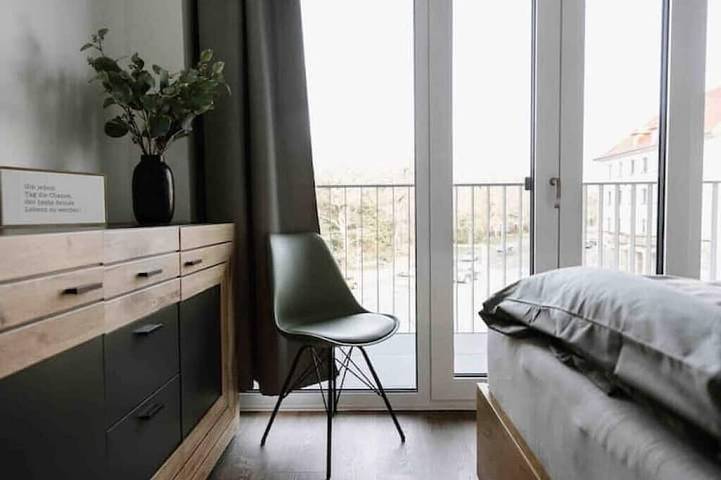Ferienwohnung für 2 Personen, mit Balkon in Bauhausstadt Dessau