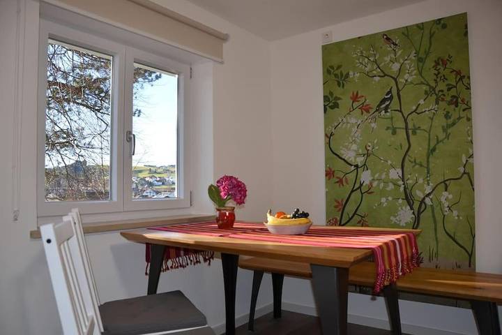 Ferienwohnung für 2 Personen, mit Ausblick und Garten sowie Terrasse - 1