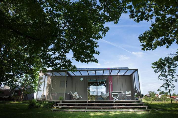 Ferienhaus für 4 Personen, mit Garten und Sauna sowie Pool und Whirlpool